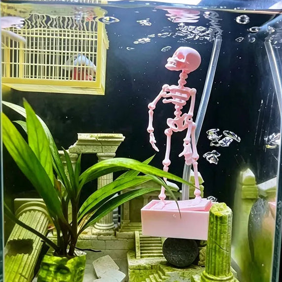 Skeleton Dancer Aquarium Bubbler