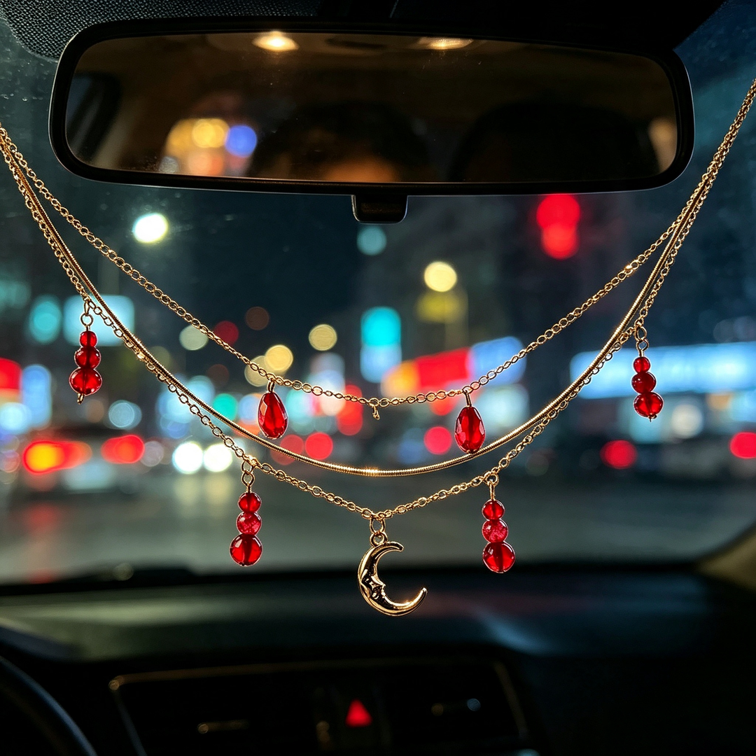 Car rearview mirror ornament