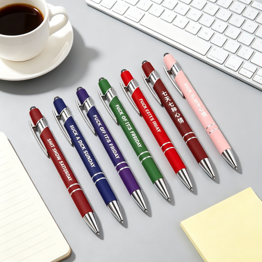 Fun and Stress-Relieving 7-Day Ballpoint Pen