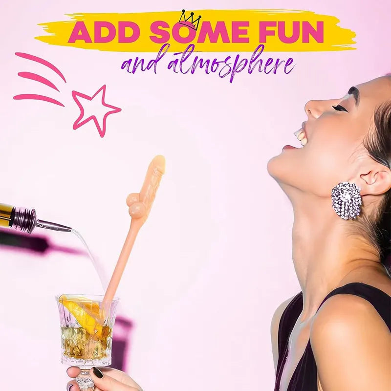 Fun-patterned straws