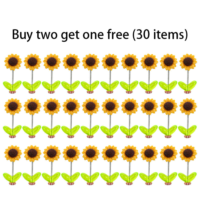 Cute Sunflower Car Ornament