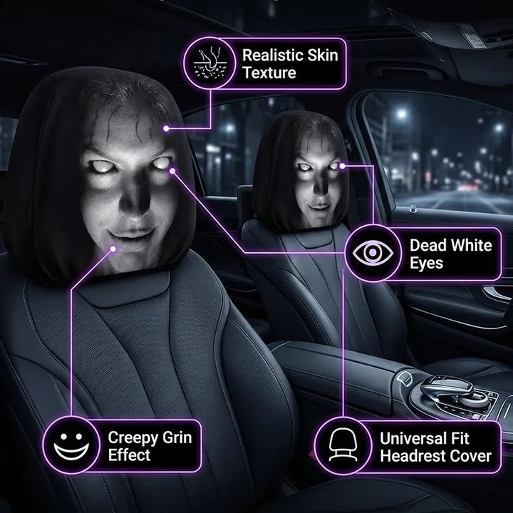 Halloween scary car decorations
