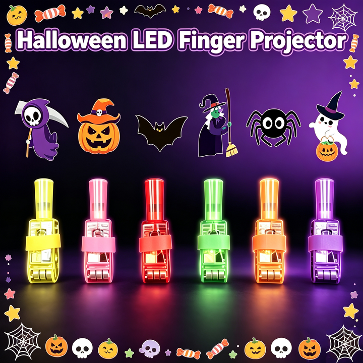 Halloween LED Finger Projector
