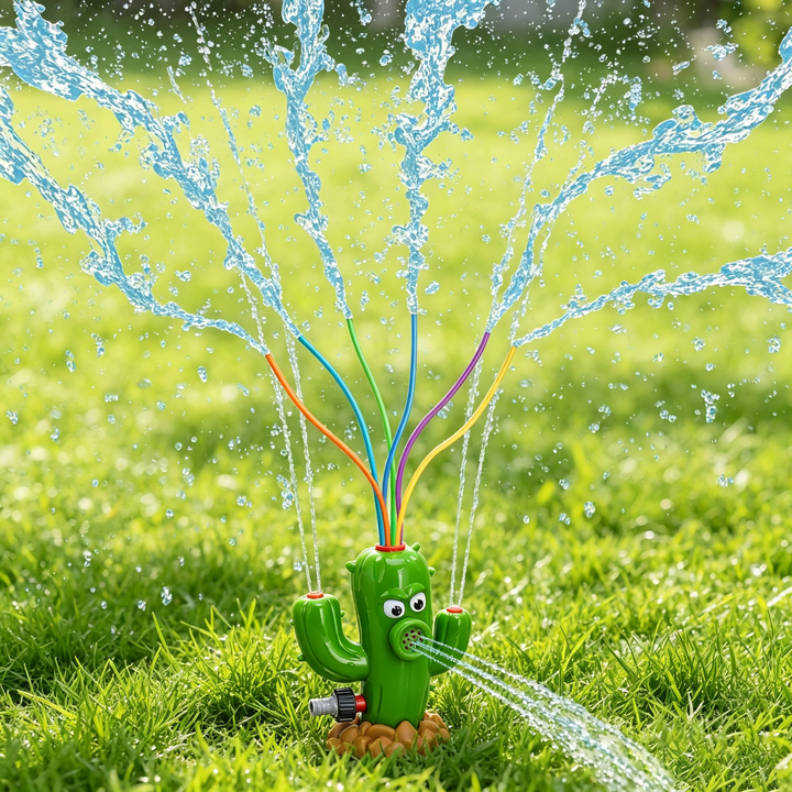 Cactus Sprinkler Garden Toy