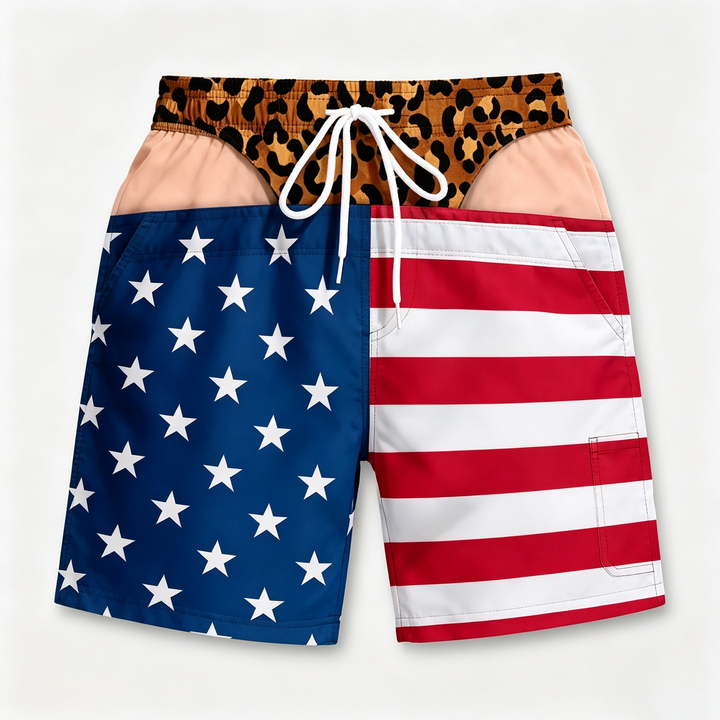 Eye-catching surfing beach shorts