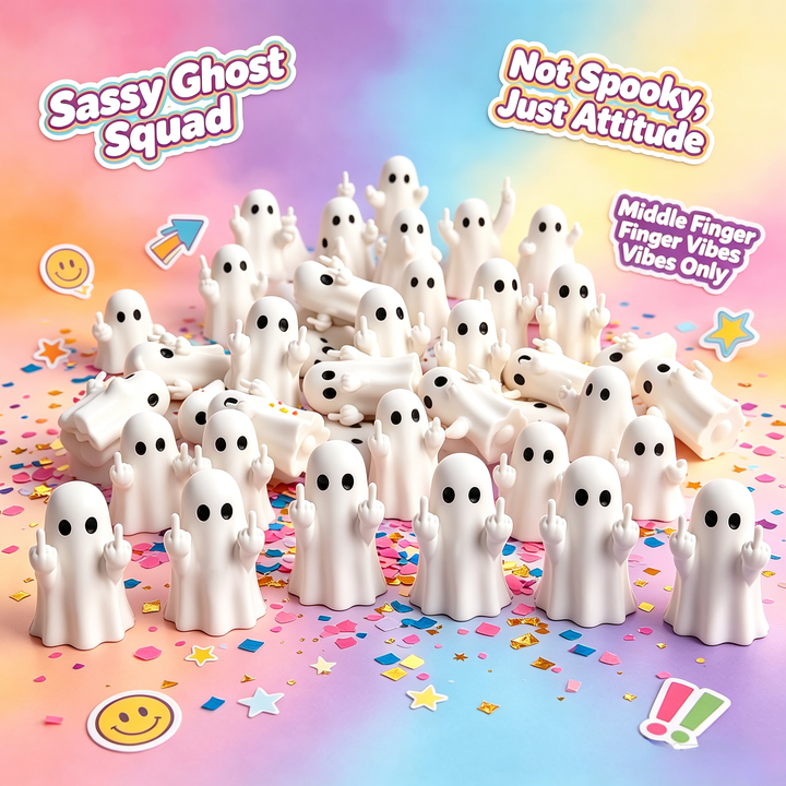 Mini Middle Finger Ghost