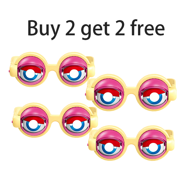 Funny winking glasses toy