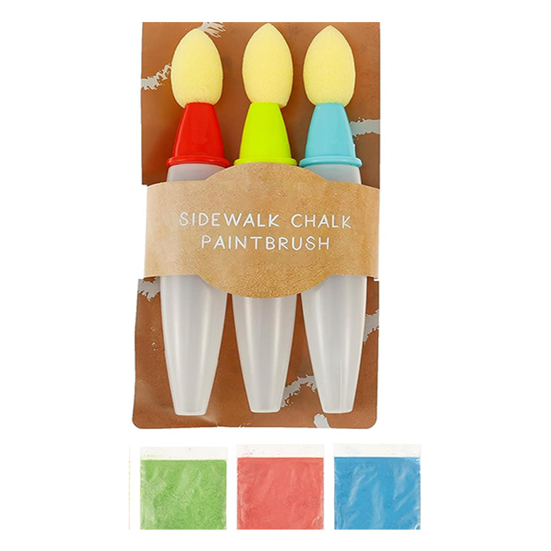 Sidewalk Chalk Paint Brush Set