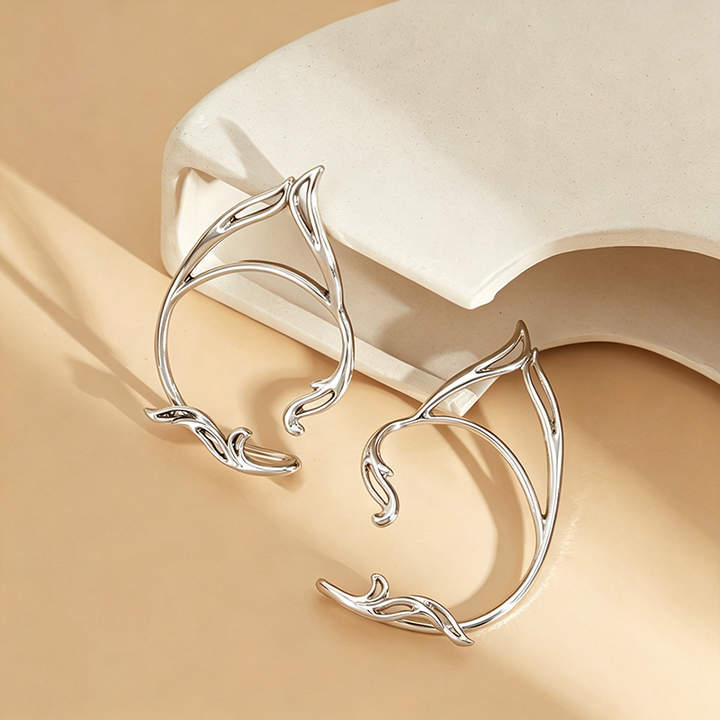 Elf-Ear Cuff Earrings