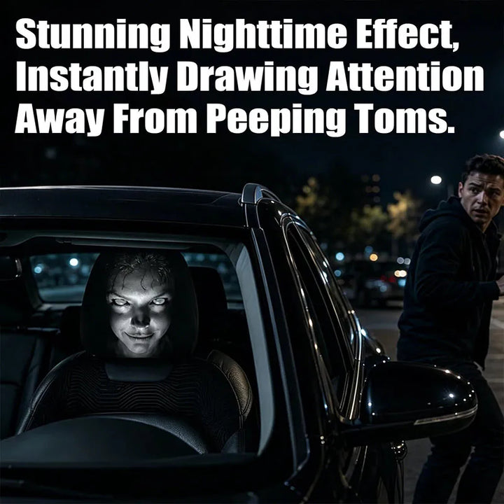 Halloween scary car decorations