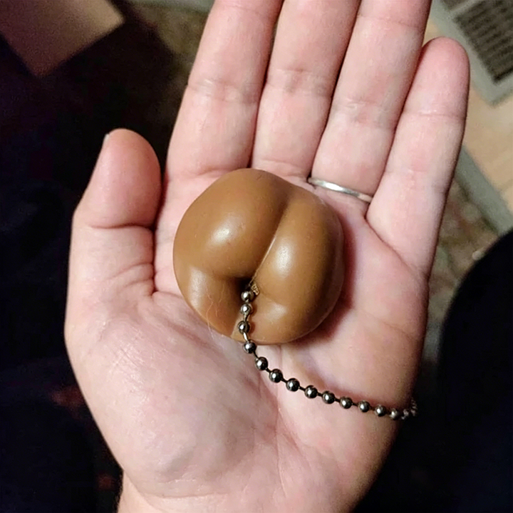 Fun Butt-Shaped Sink Plug