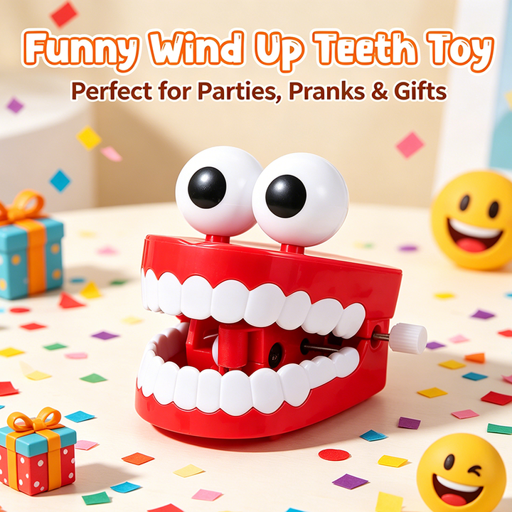 Glowing Chattering Teeth Toy