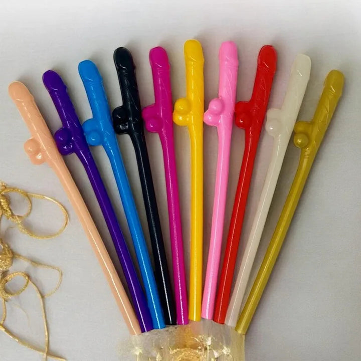 Fun-patterned straws