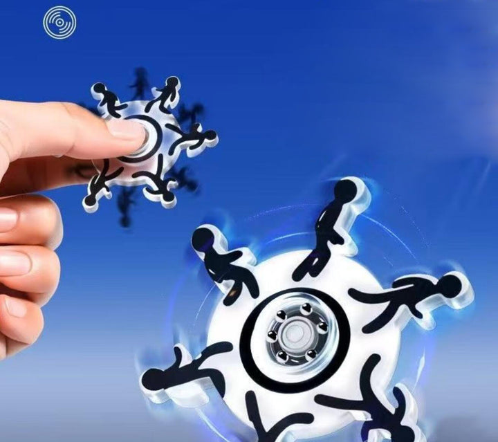 Running Stickman Fidget Spinner