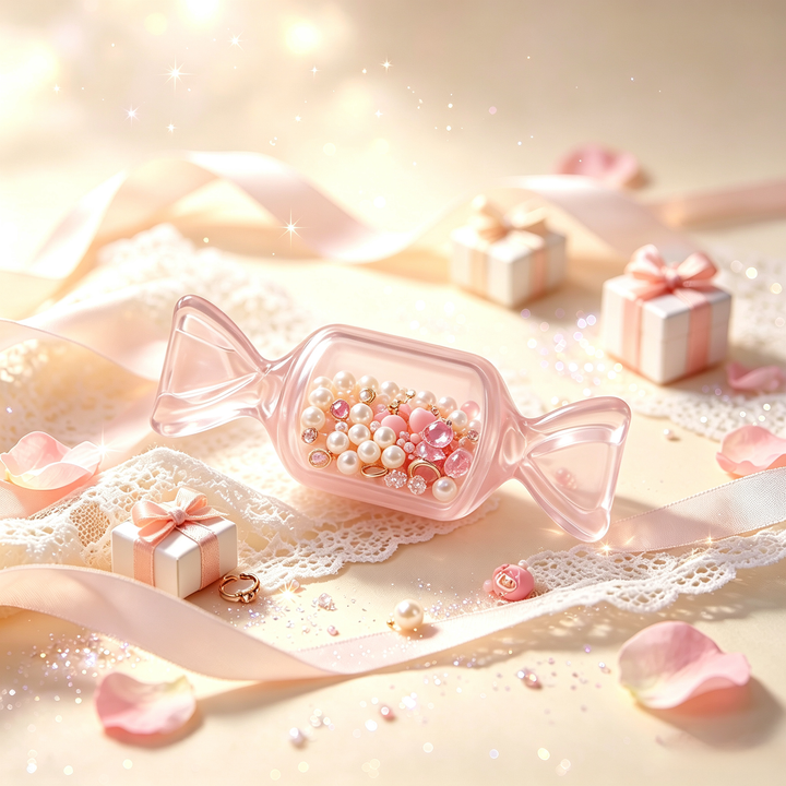 Candy-shaped jewelry box