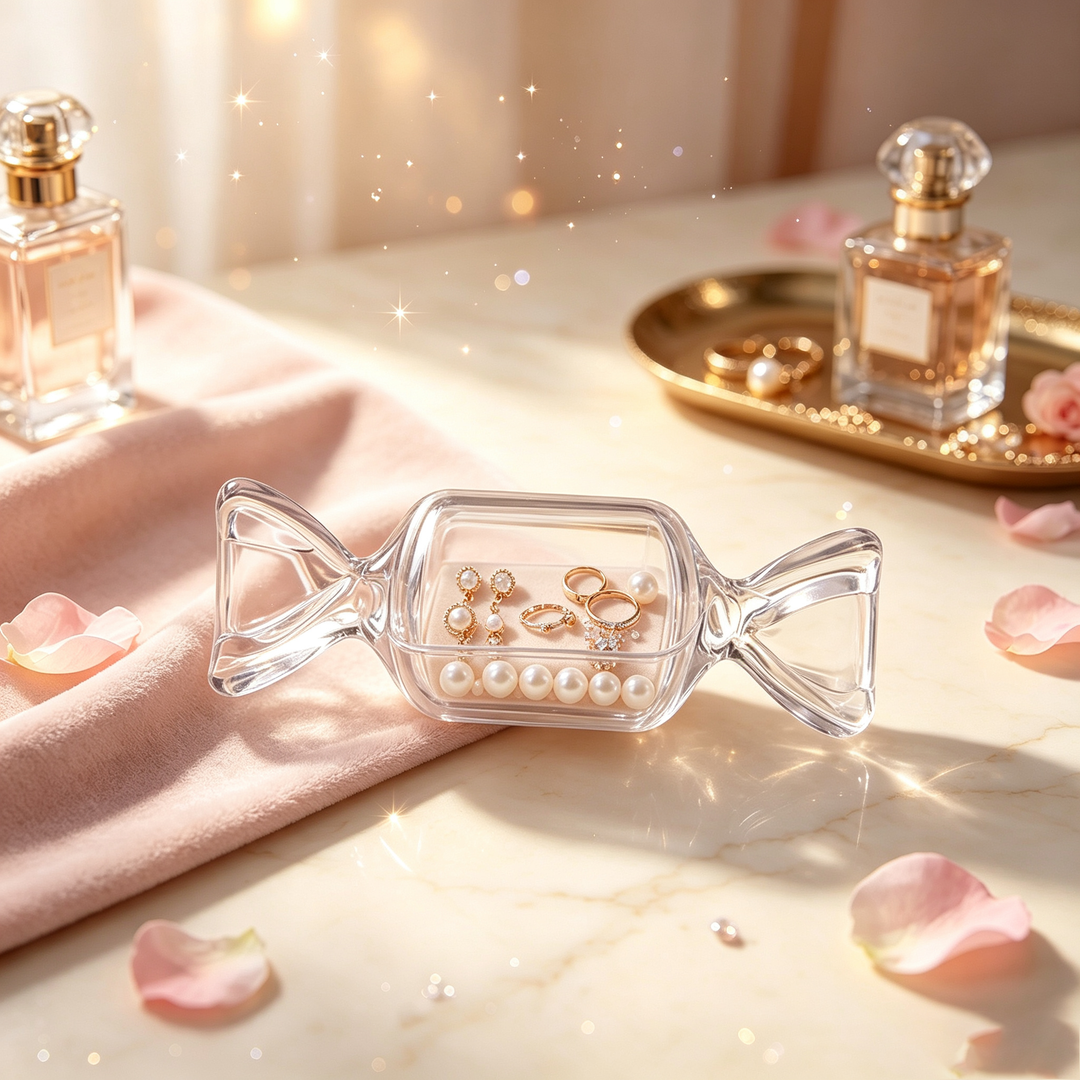 Candy-shaped jewelry box