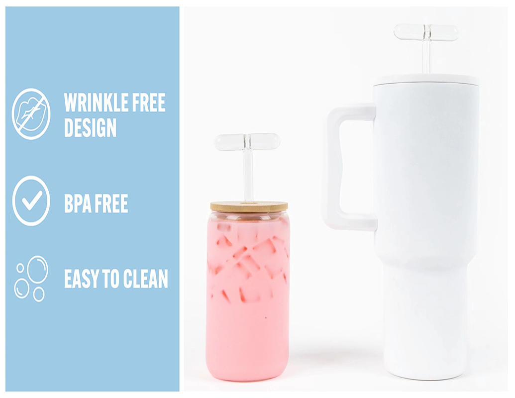 Wrinkle-resistant straws