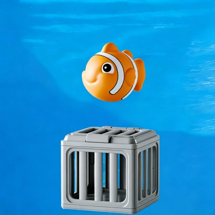 Water game animal cages