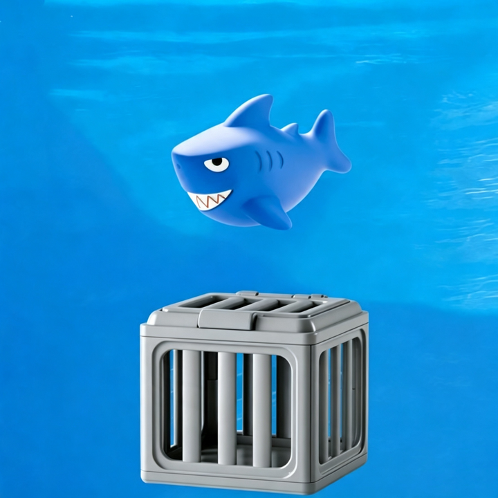 Water game animal cages