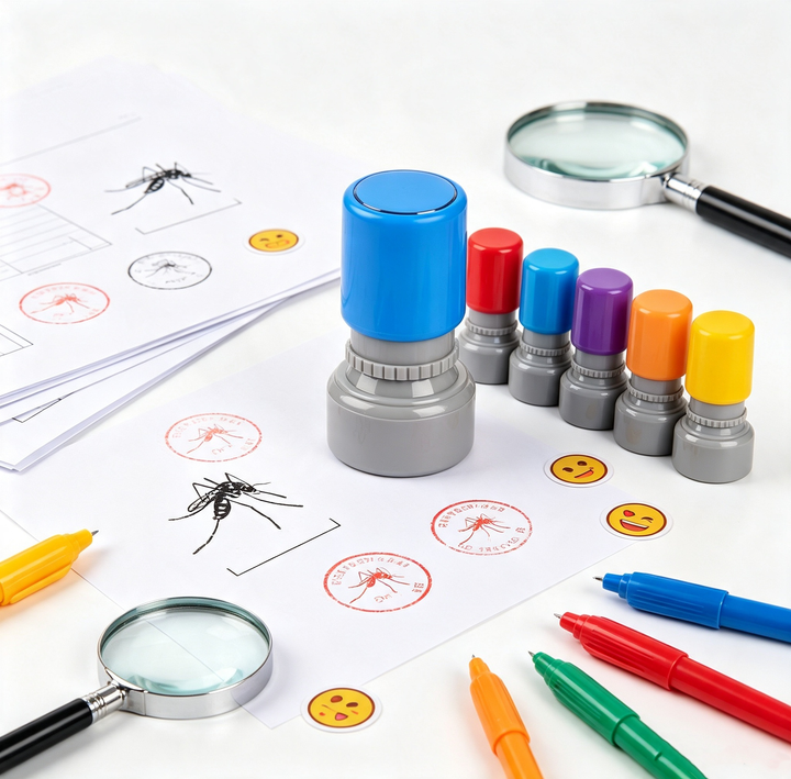 Prank Toy Mosquito Stamp