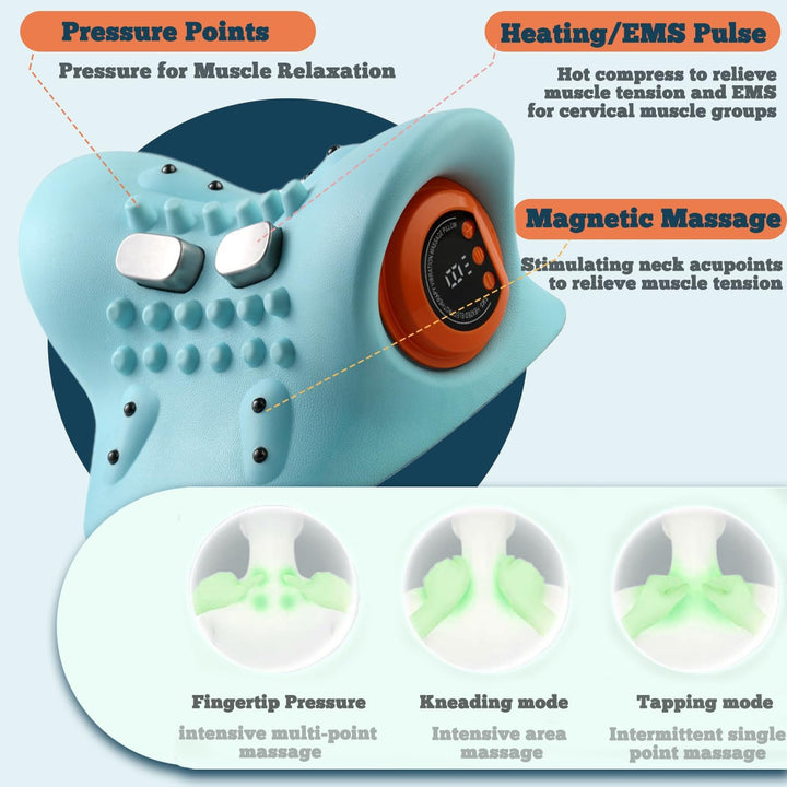 Multifunctional shoulder and neck massager