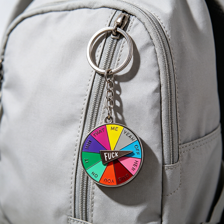 Fun Rotating Spinner Keychain