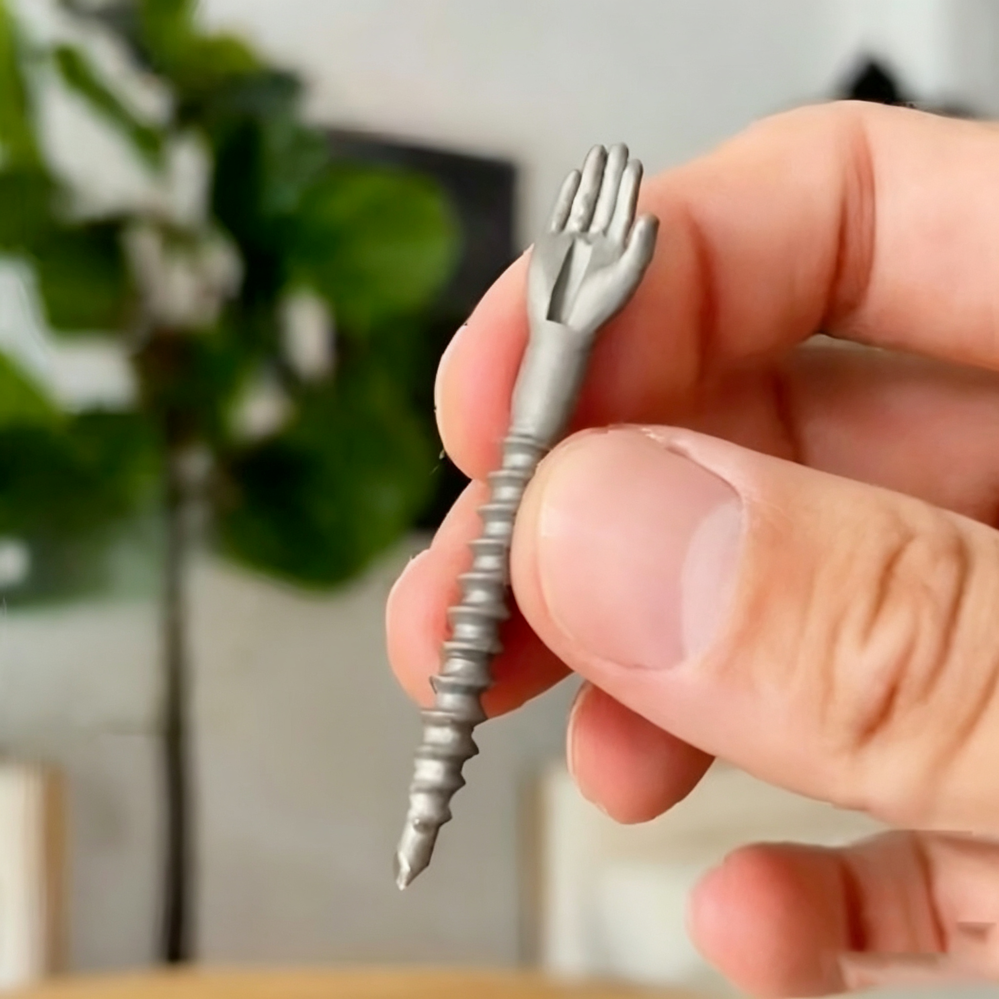 Hand Bolt Creative Key Hook