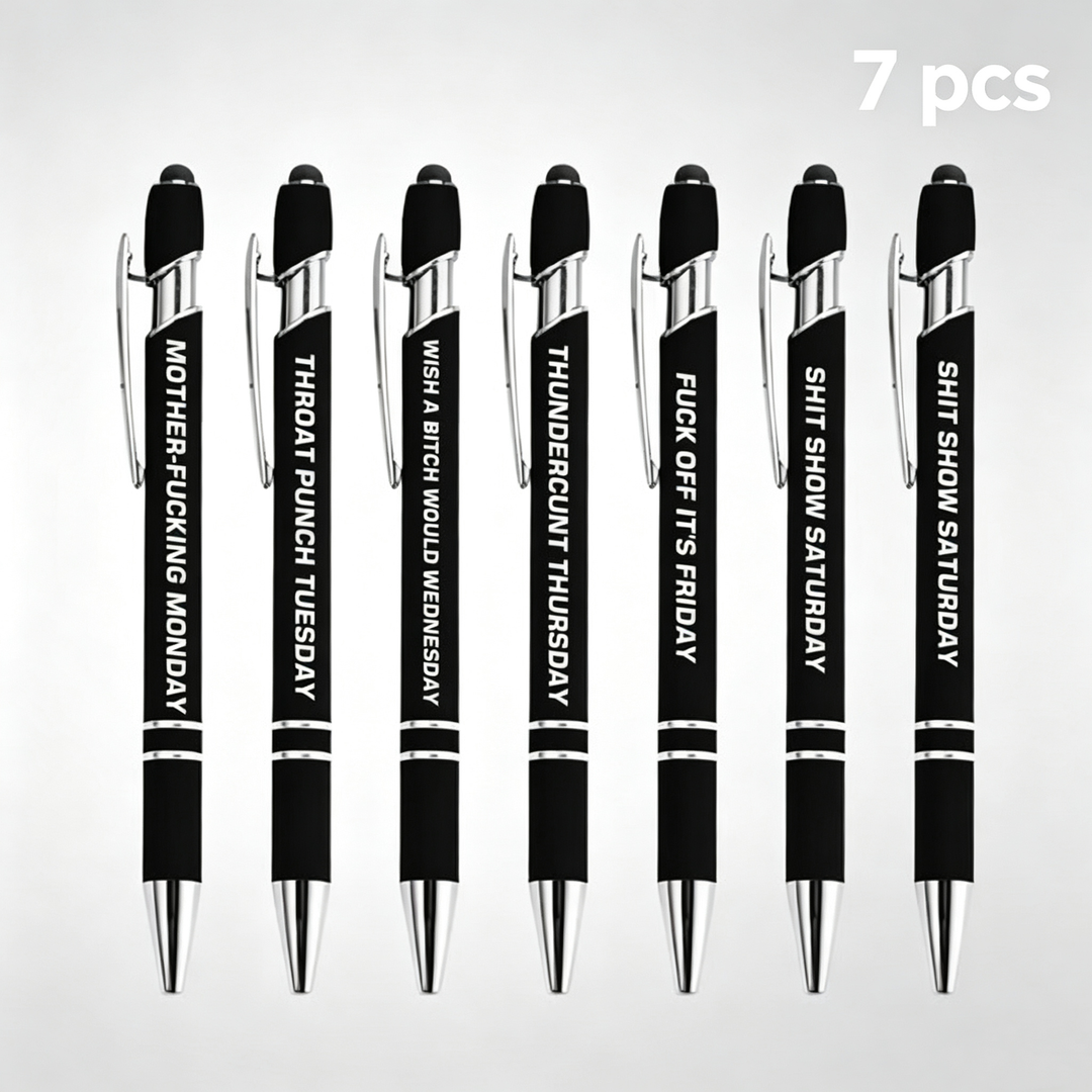 Fun and Stress-Relieving 7-Day Ballpoint Pen