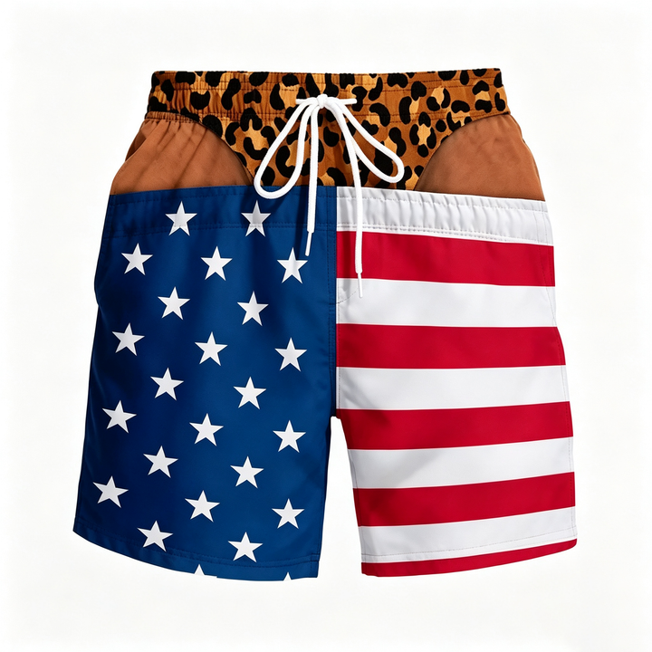 Eye-catching surfing beach shorts