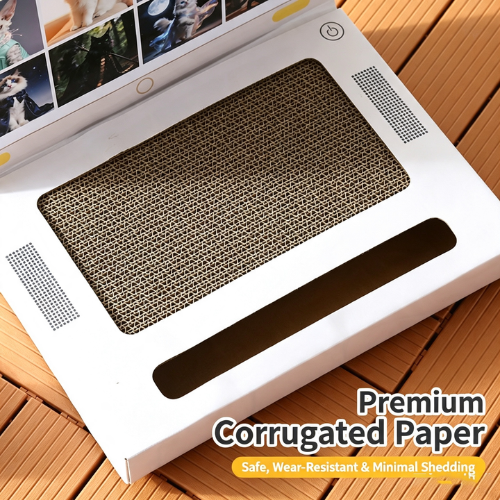 Laptop Shaped Cat Scratching Post