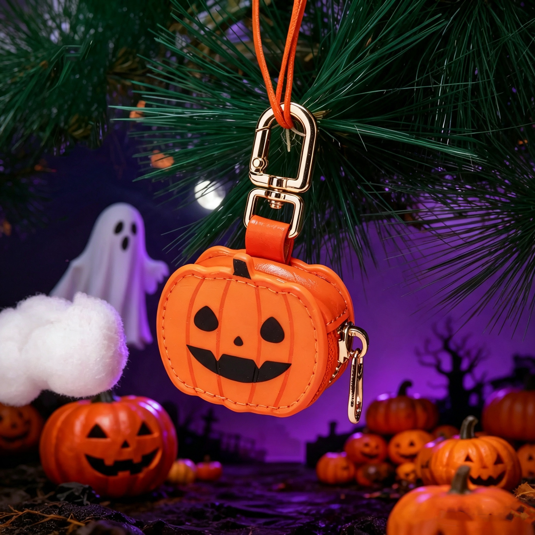 Mini Pumpkin Bag Keychain