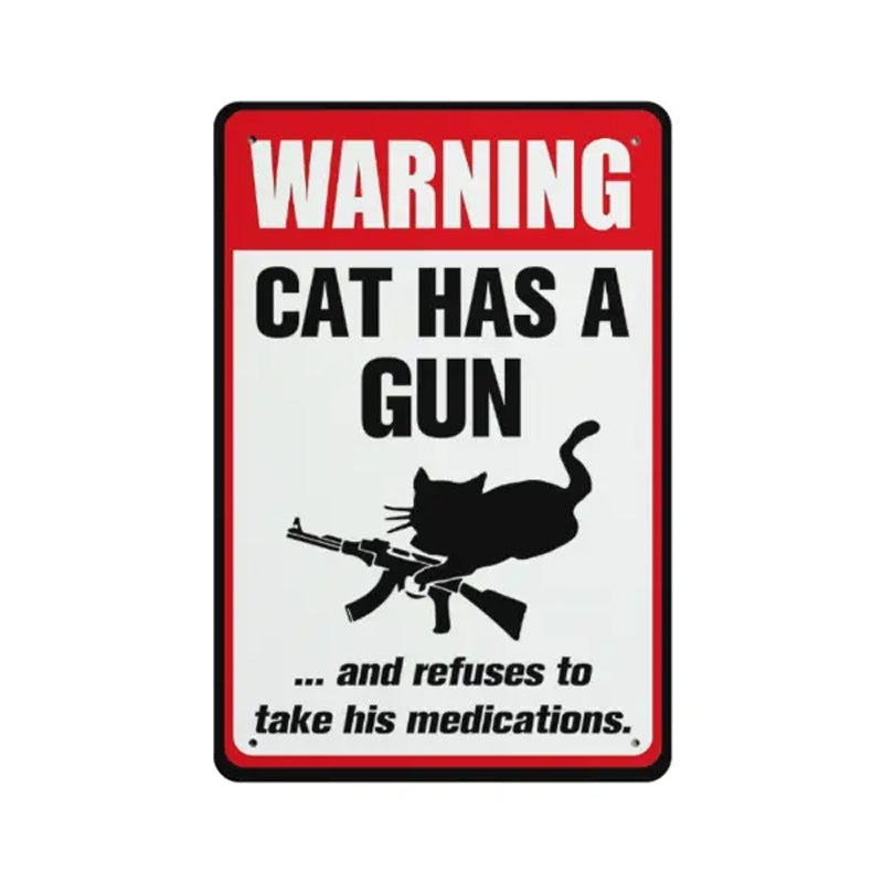 Fun Metal Signs