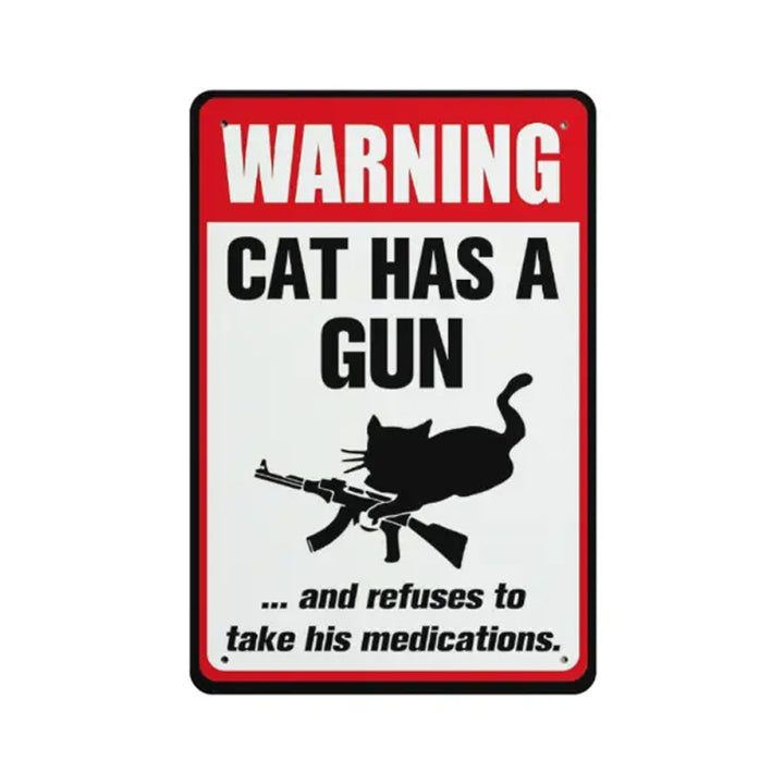 Fun Metal Signs