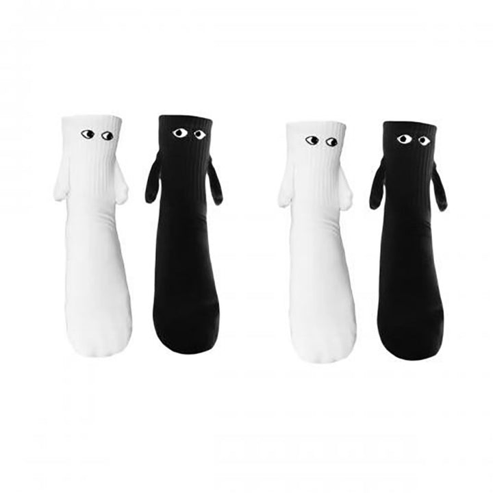 Magnetic "Hand-Holding" Couple Socks — Cute Couple &amp; Friendship Style
