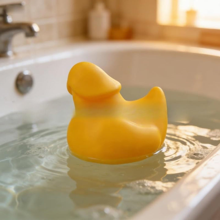 Creative prank duck figurine