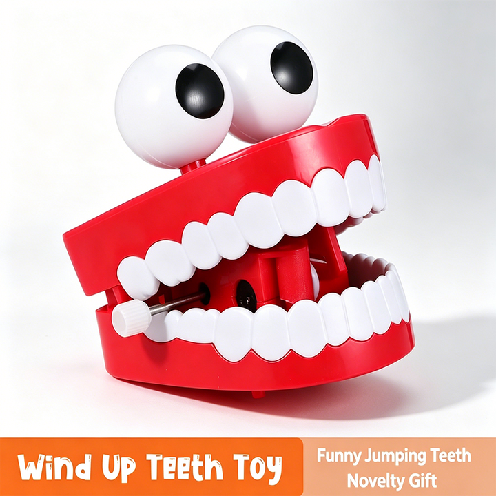 Glowing Chattering Teeth Toy