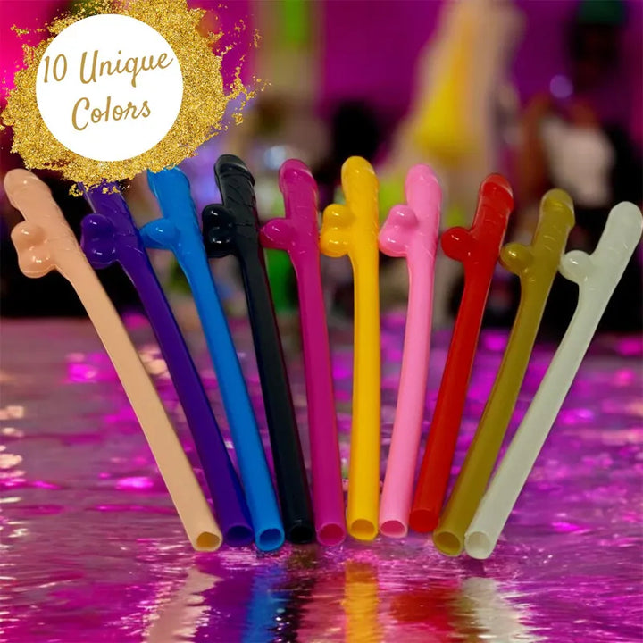 Fun-patterned straws