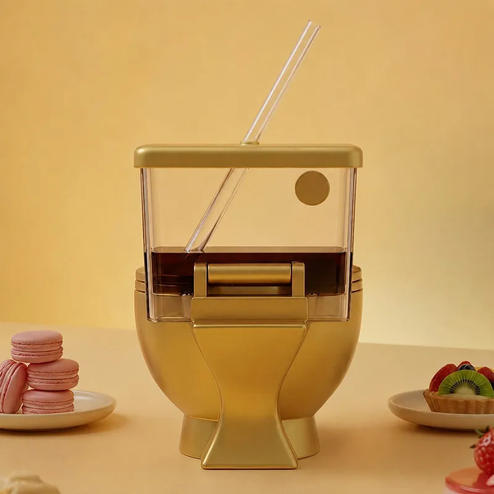 Toilet Shaped Ramen Bowl