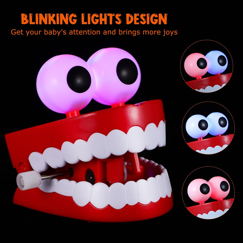 Glowing Chattering Teeth Toy