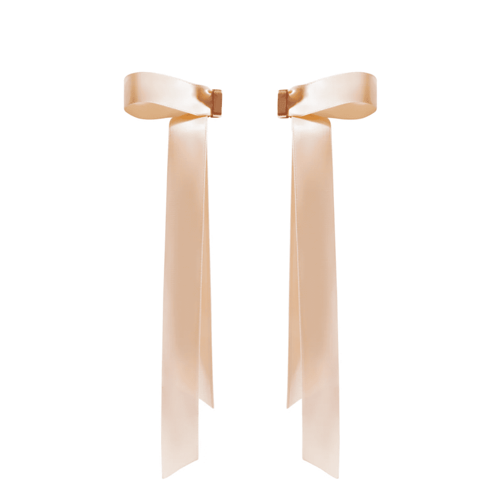 Magnetic bow hair clip