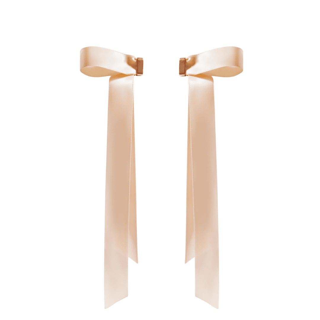 Magnetic bow hair clip