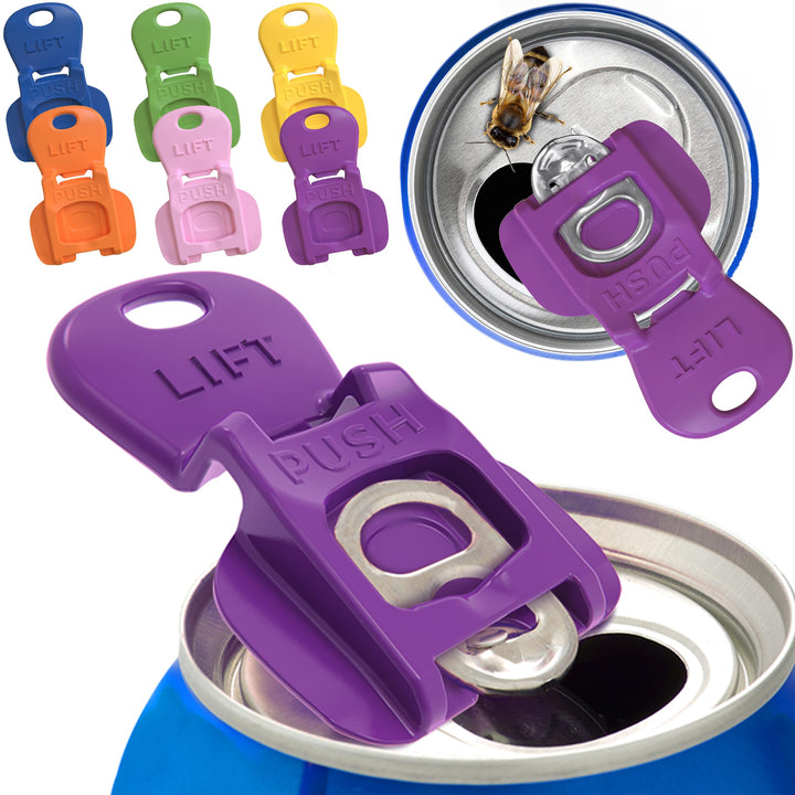 Dust-proof ring-pull can opener