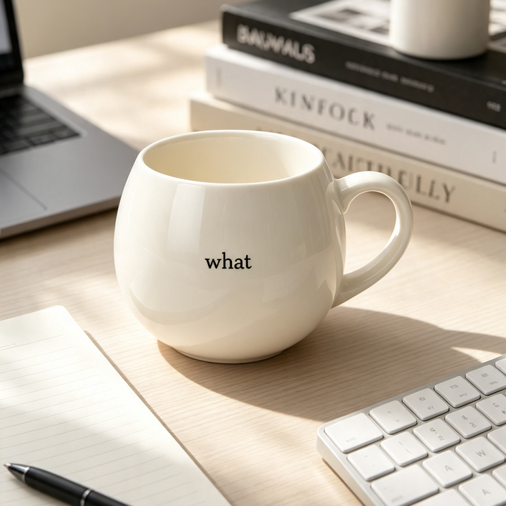 Spherical “what” Mug