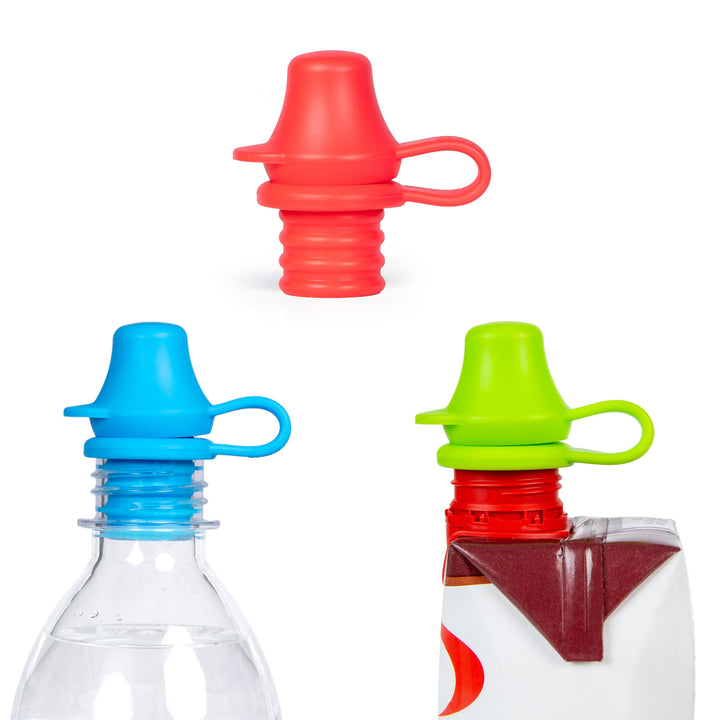 Spill-proof silicone straw tip