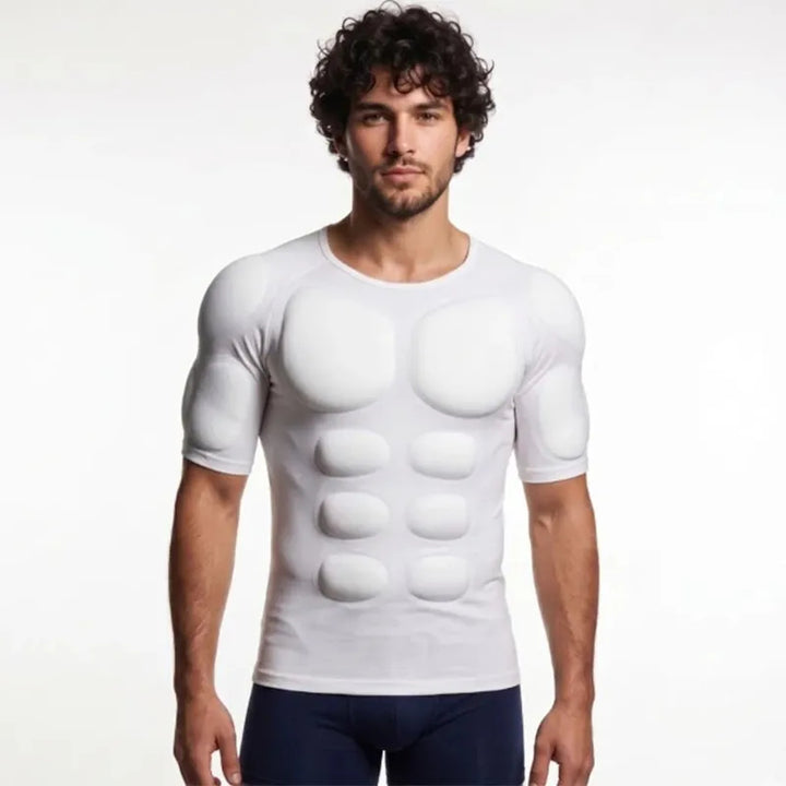 Hidden 3D Shaping Short-Sleeve