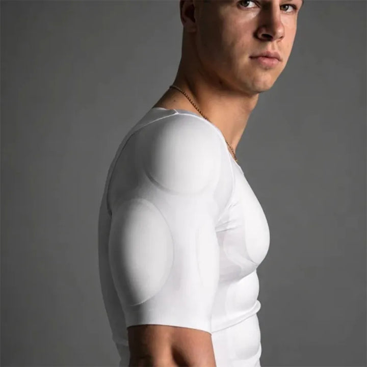 Hidden 3D Shaping Short-Sleeve