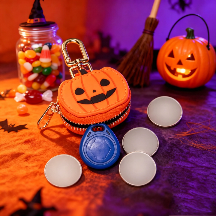 Mini Pumpkin Bag Keychain