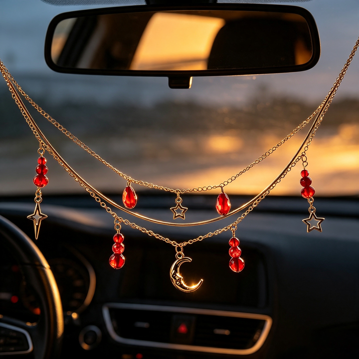 Car rearview mirror ornament