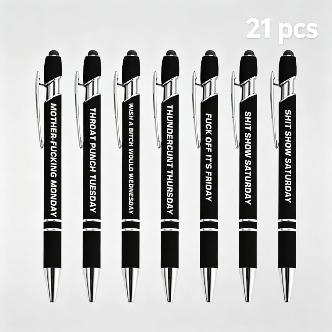 Fun and Stress-Relieving 7-Day Ballpoint Pen