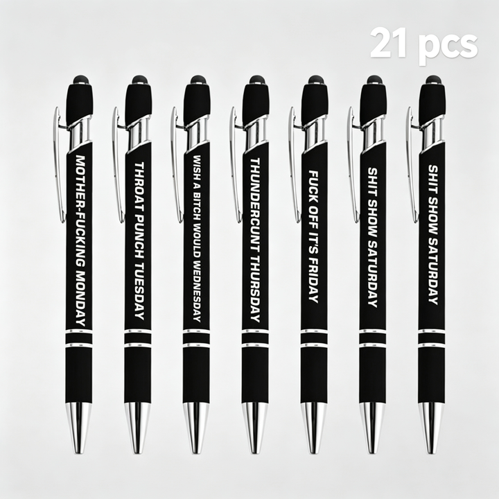 Fun and Stress-Relieving 7-Day Ballpoint Pen